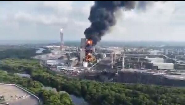 Nuevamente otra explosión en la Refinería Dos Bocas en Paraíso