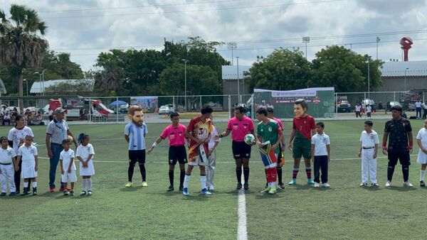Arranca Mundialito escolar en Tabasco; destacan al deporte como motor de paz