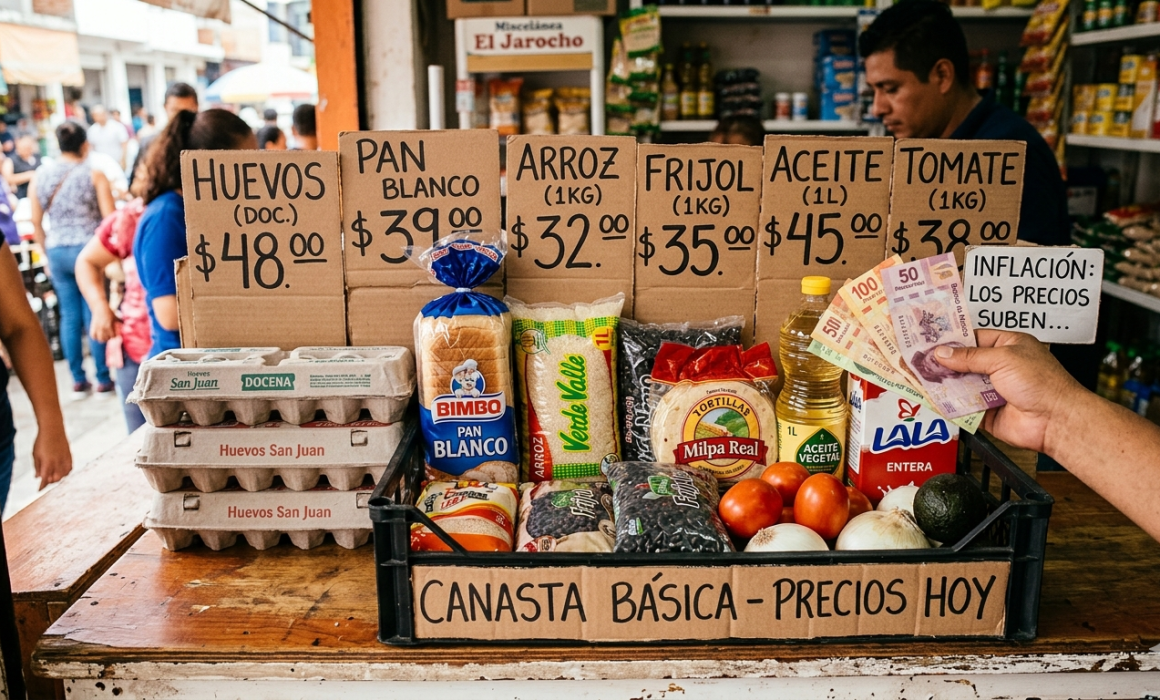 Se eleva inflación al 4.53% en la primera quincena de abril