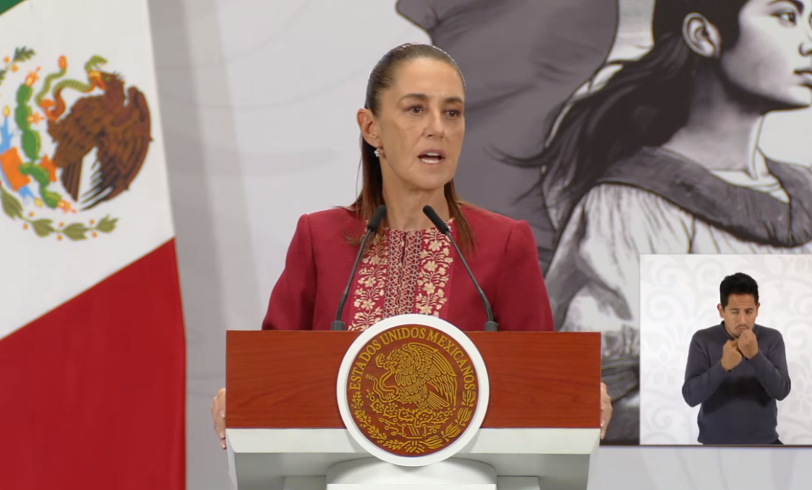 Sheinbaum niega que la crisis de desaparecidos en México sea un crimen de lesa humanidad