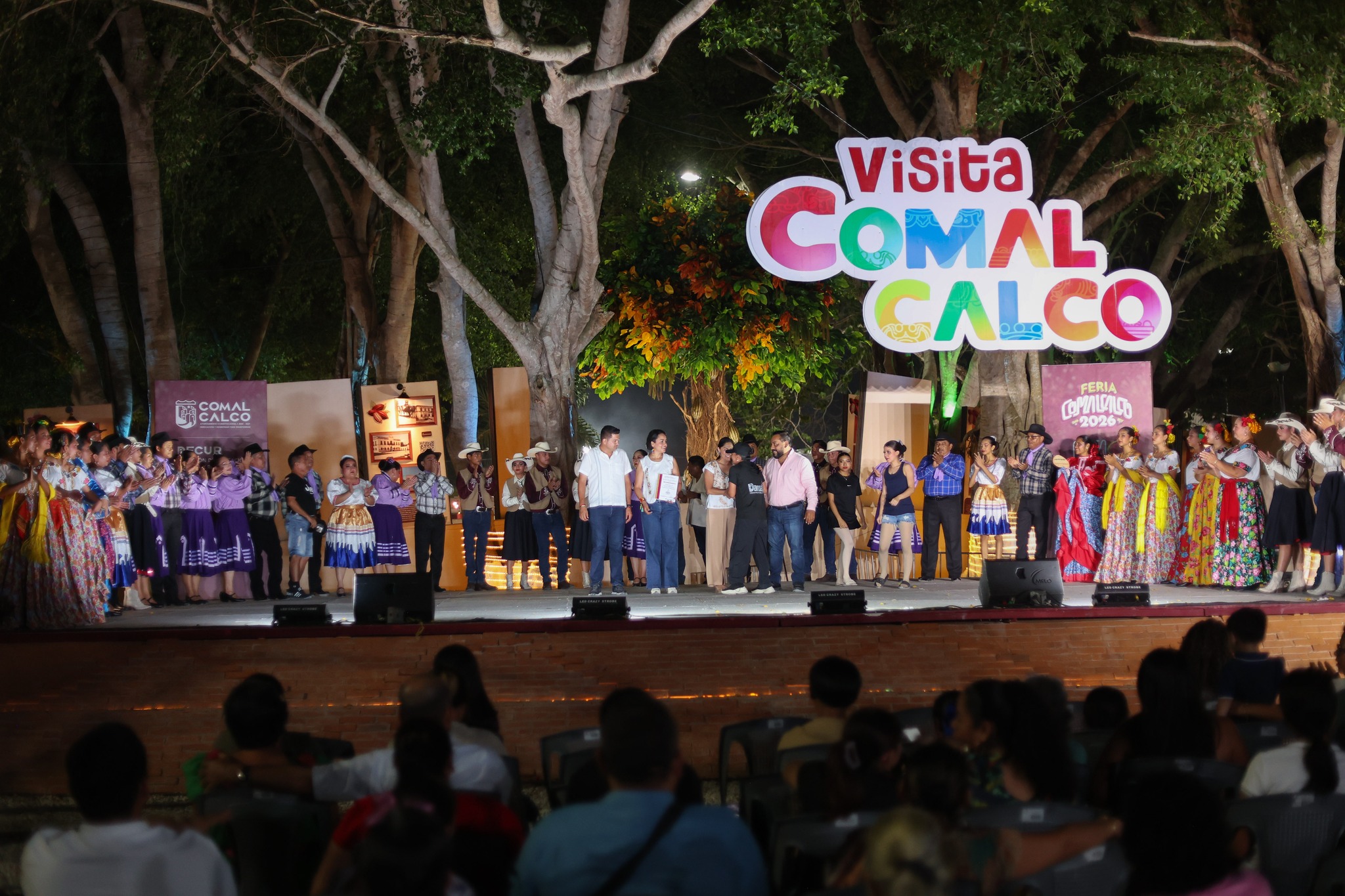 Brillan danza y tradiciones en el tercer día del Foro Cultural de la Feria Comalcalco 2026