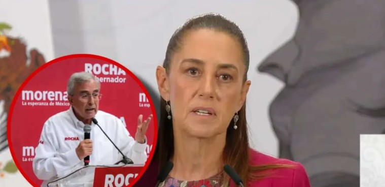 Sheinbaum confirma protección para Rubén Rocha y defiende elección de 2021