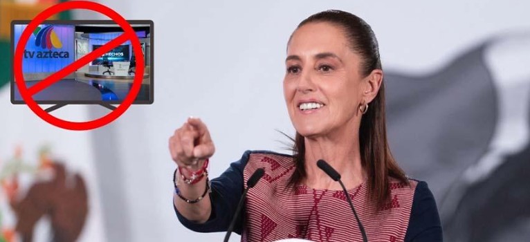 Llamado a no ver TV Azteca no fue censura, sólo una opinión: Claudia Sheinbaum