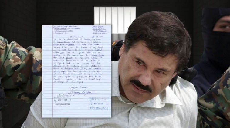 «El Chapo» envía su carta número 11 a Corte de Nueva York