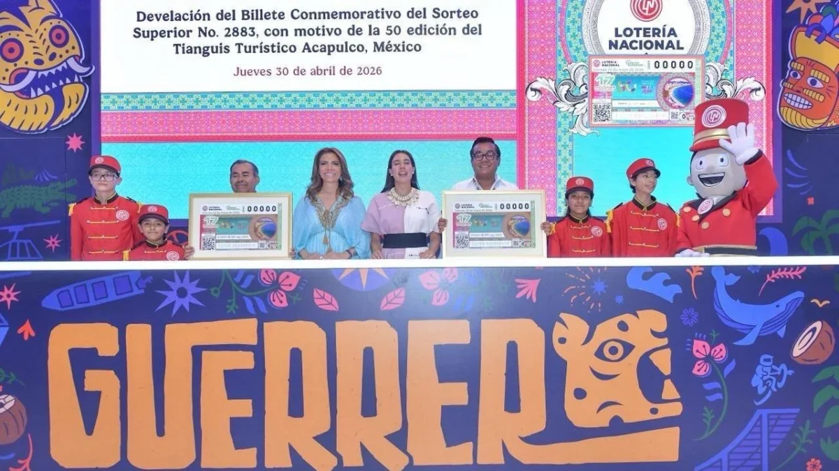 Lotería Nacional lanza billete por 50 años del Tianguis Turístico