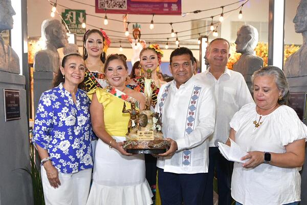 Javier May inaugura stands de Cunduacán y Emiliano Zapata en la Feria Tabasco 2026