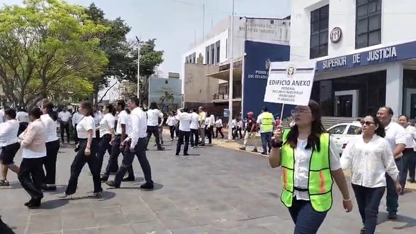 Villahermosa participa en Simulacro Nacional 2026 con evacuación masiva en Plaza de Armas