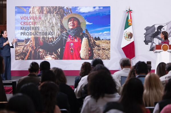 Claudia Sheinbaum presenta programa para liquidar créditos impagables del campo