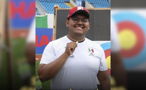 Sebastián García gana el oro para México en Copa del Mundo de tiro con arco