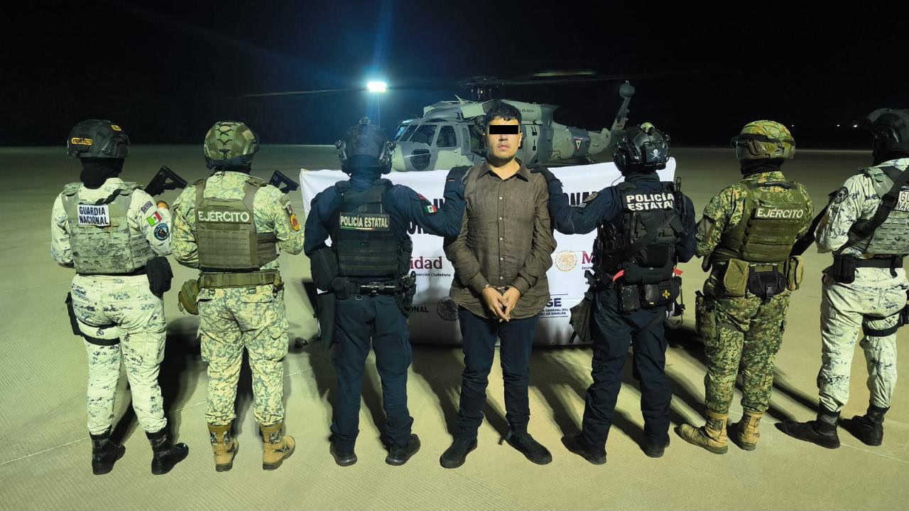 Cae “Gabito”, presunto jefe regional ligado a la violencia en el sur de Sinaloa