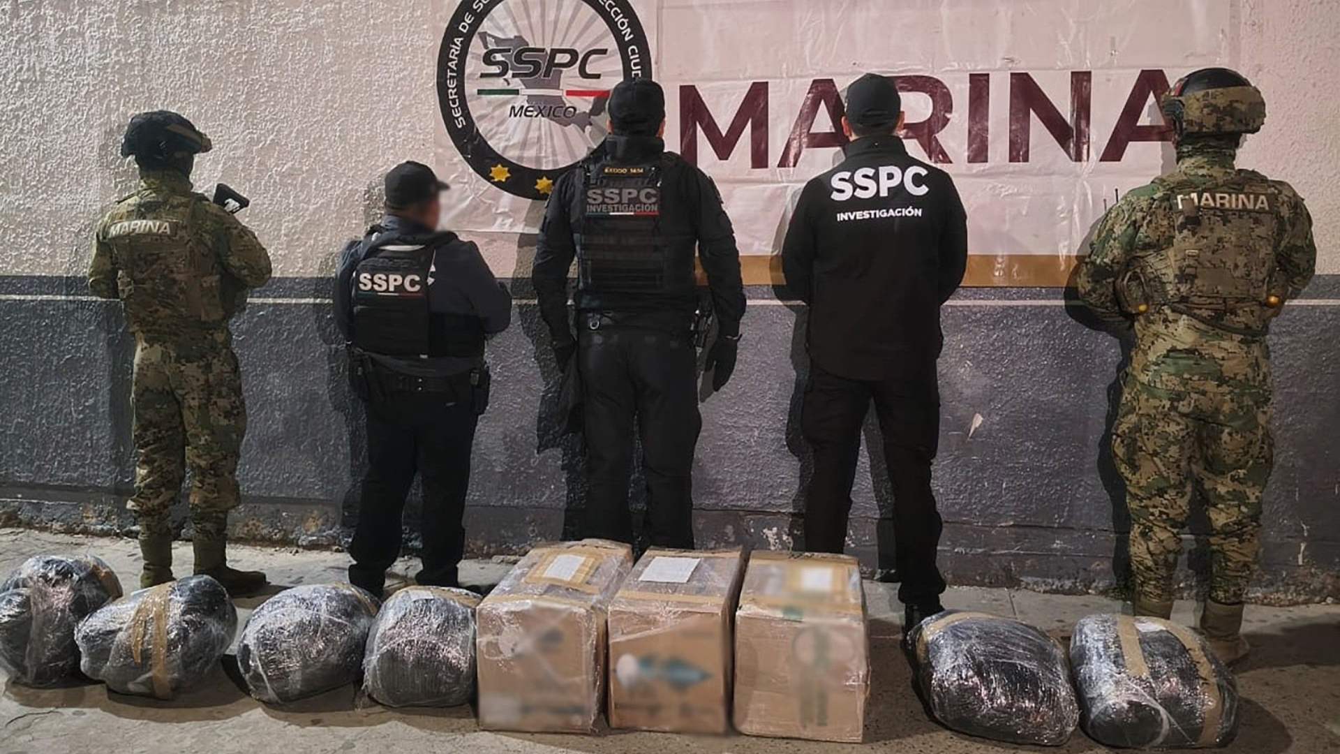 Aseguran 150 kilos de metanfetamina en Baja California