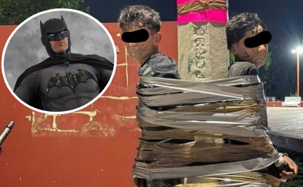 “Batman de Lagos de Moreno”: quién es el supuesto justiciero que encinta a ladrones en Jalisco