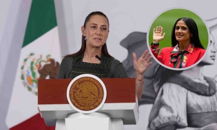 Aclaran que Salma Hayek acudió al Mundial por invitación de FIFA