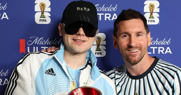Bizarrap desata polémica tras premiar a Messi en el Mundial 2026