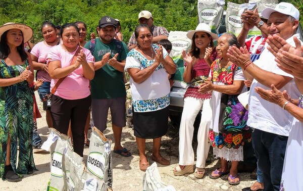 Más de mil 500 productores reciben semillas mejoradas en Quintana Roo