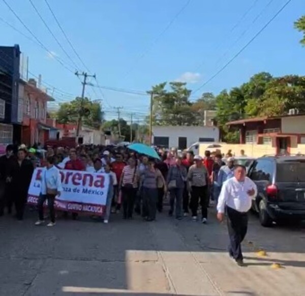 Respaldan habitantes de Nacajuca al diputado Francisco Donaldo López Chaires durante Asamblea Informativa de Morena