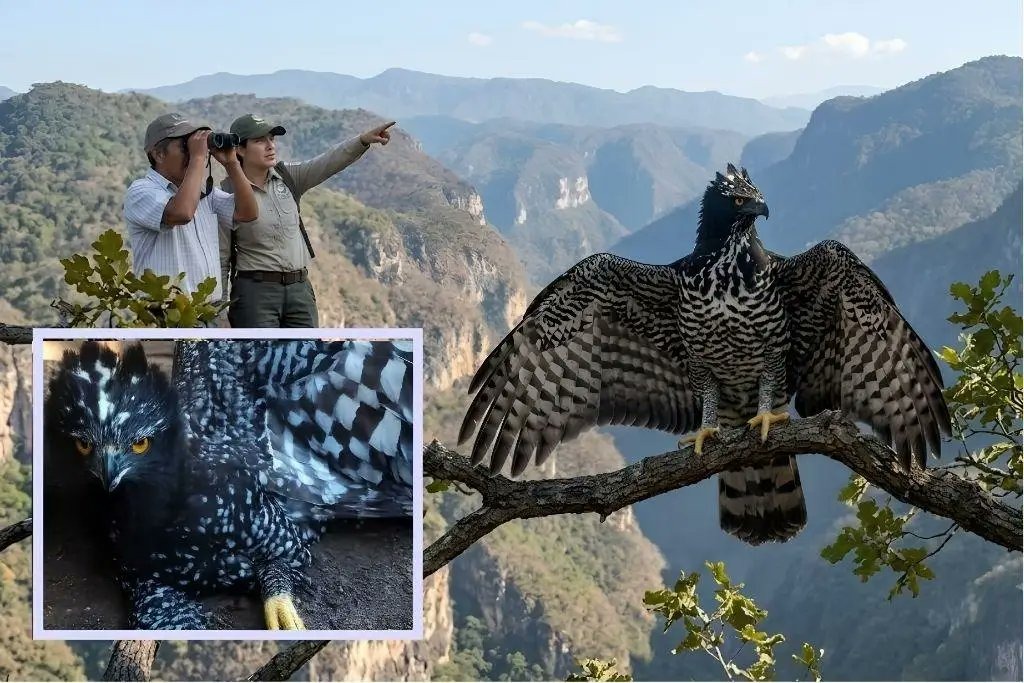 Descubren por primera vez Águila Tirana en Sierra Gorda de Querétaro