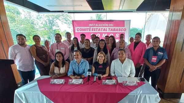 Somos MX instala su dirigencia en Tabasco y se declara oposición responsable