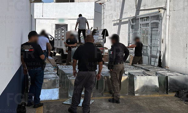 Obtiene FGR vinculación a proceso contra una persona por transportar 600 kilogramos de marihuana