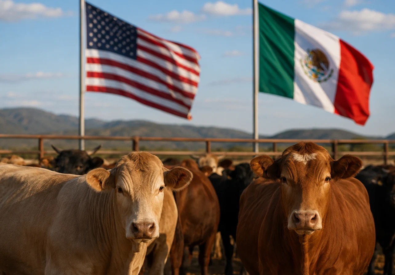 México destaca «buena coordinación» con EE.UU tras reanudación de exportación de ganado