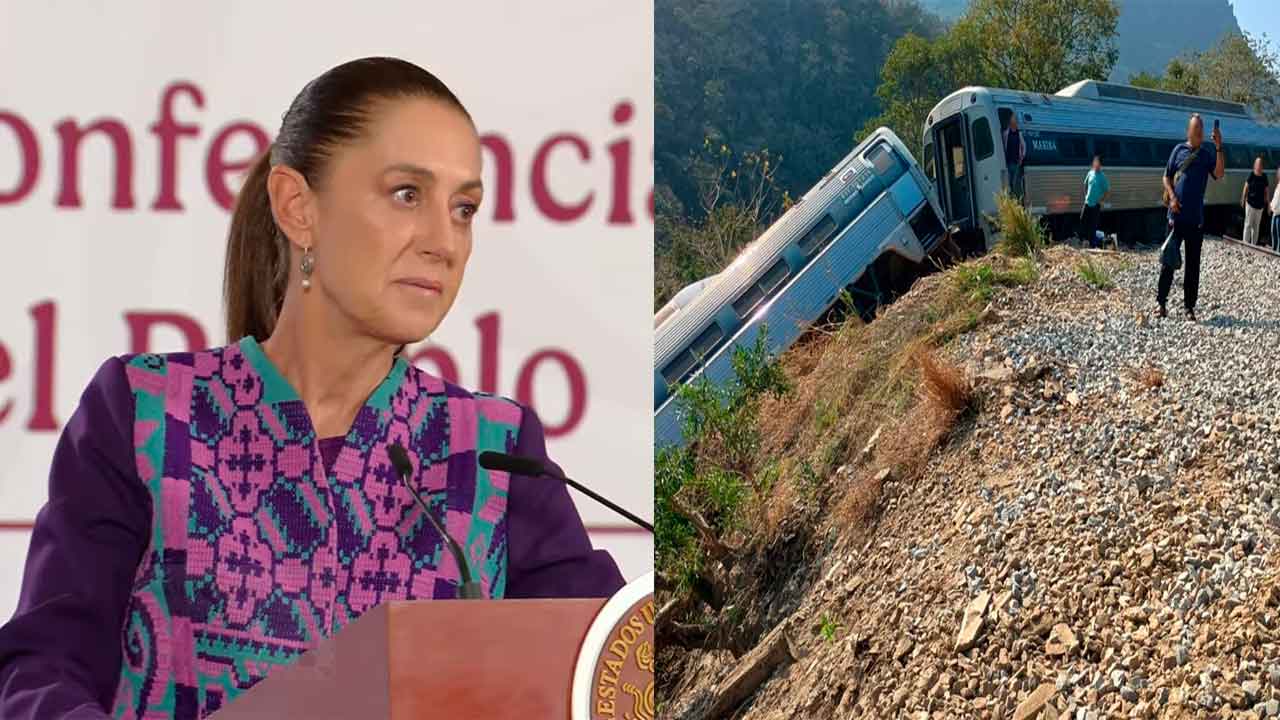 Sheinbaum minimiza incidente en Tren Interoceánico