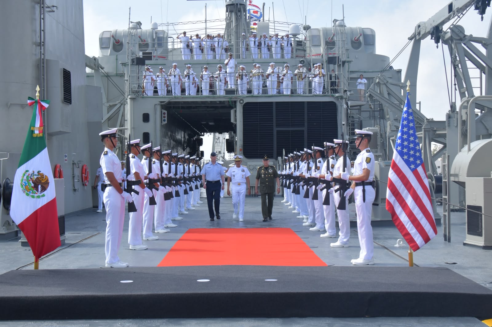 México y EE. UU. fortalecen cooperación militar