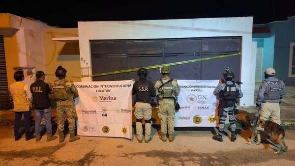 Aseguran más de 407 kilos de presunta marihuana en Yucatán