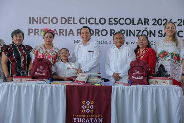 Mejoran primaria de Mérida con inversión de 3.1 mdp
