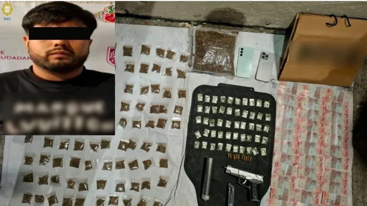 Cae presunto integrante de grupo delictivo en Iztapalapa