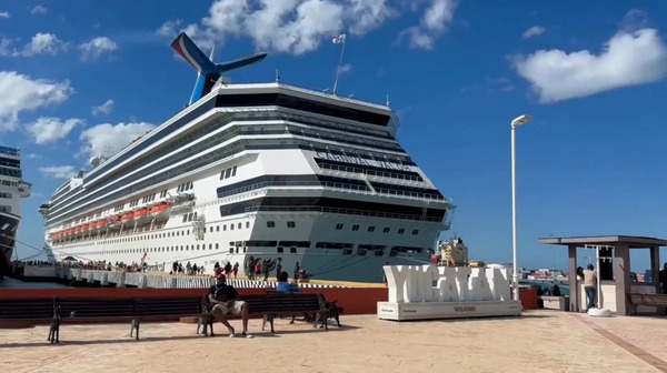Crece 21.8% llegada de cruceristas a Yucatán