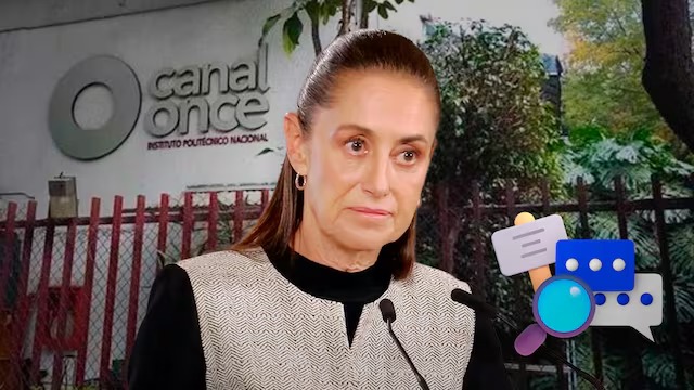 Sheinbaum confirma investigación por daños, tras toma de instalaciones de Canal Once