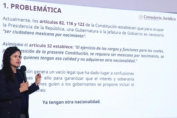 Sheinbaum va por nacionalidad única para gobernar