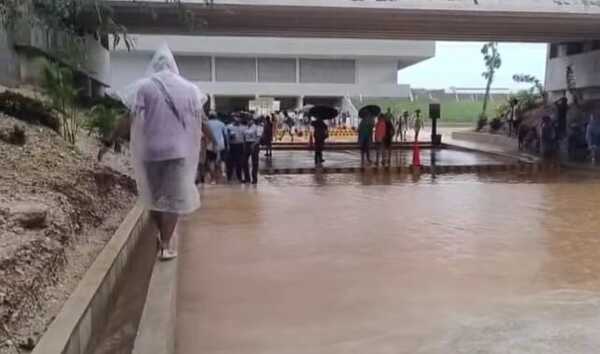 Se inunda otra vez el acceso a Chichén Itzá tras lluvias