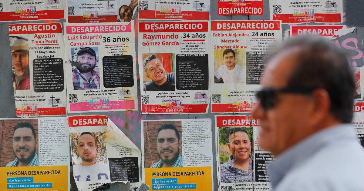Gobierno de México afirma que se hicieron trámites ligados a 40 mil personas reportadas como desaparecidas; casi 7 mil han sido localizadas