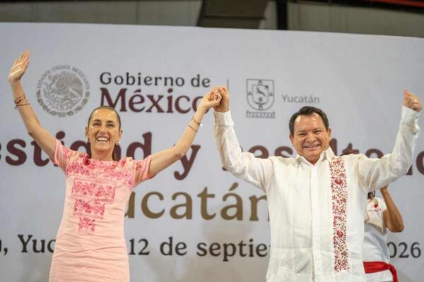 Sheinbaum respalda Plan Bienestar Metropolitano en Yucatán