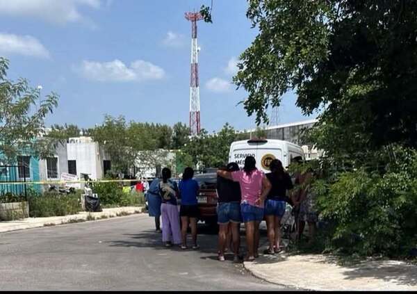Menores encuentran sin vida a su madre en Kanasín