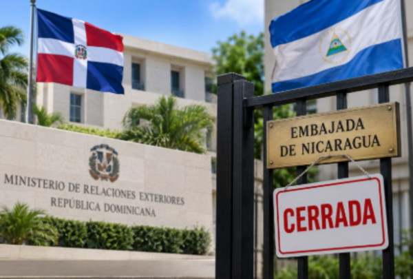 Nicaragua cierra su embajada en República Dominicana