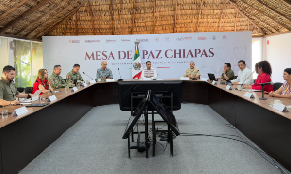 Chiapas refuerza seguridad y estrategia de paz previo a fiestas patrias