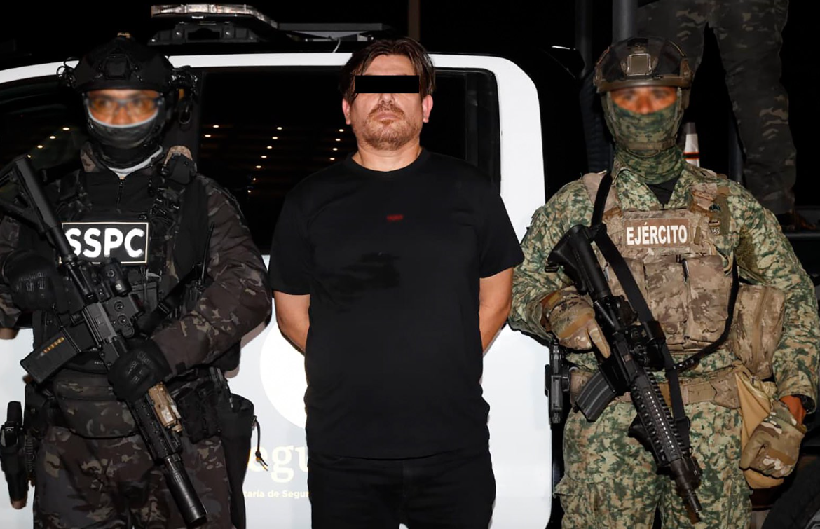 Cae ‘El Peli’, señalado como operador de ‘Los Chapitos’ en Sinaloa