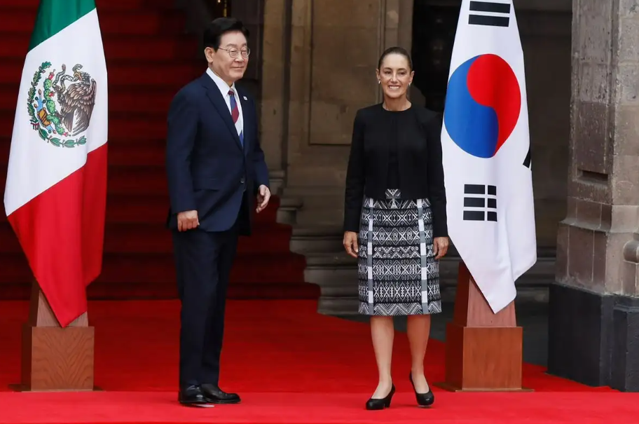 Presidente de Corea del Sur llega a Palacio Nacional: ¿qué acordará con México?