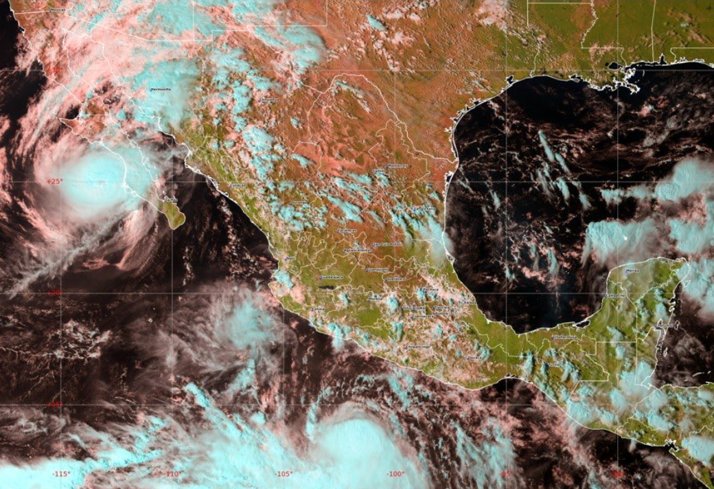 Tormenta Rachel sigue los pasos de Polo y podría ser huracán
