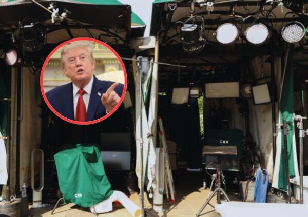 Cadenas de TV de EU suspenden cobertura conjunta de Trump tras veto a CNN