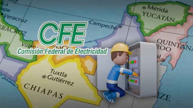 CFE restablece el suministro eléctrico en Chiapas, Quintana Roo y Yucatán