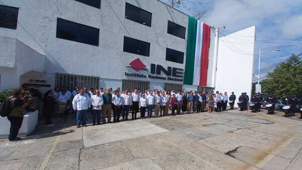 Con acto cívico arranca el Proceso Electoral Federal 2026-2027 en el país  y en Tabasco