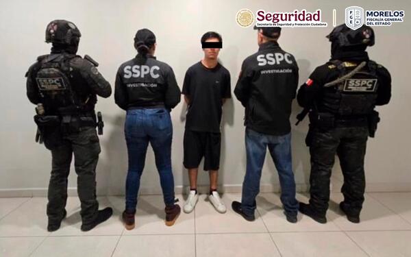 Detienen en Puebla a presunto feminicida buscado en Morelos