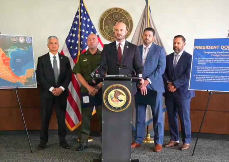 EU acusa a un mexicano ligado al Cártel del Golfo de tres cargos por ayudar a una organización terrorista