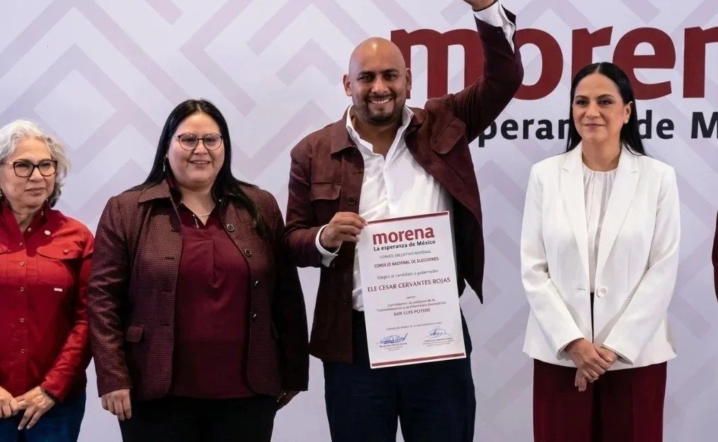 Morena designa a Elí César Cervantes como su coordinador en San Luis Potosí