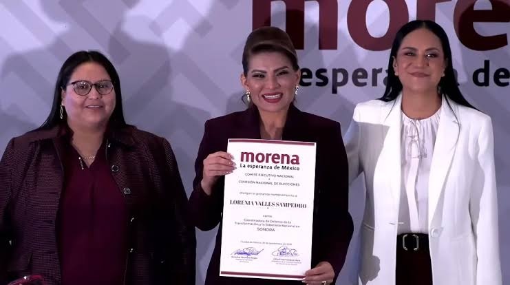 Morena designa a Lorenia Valles como coordinadora en Sonora rumbo a 2027