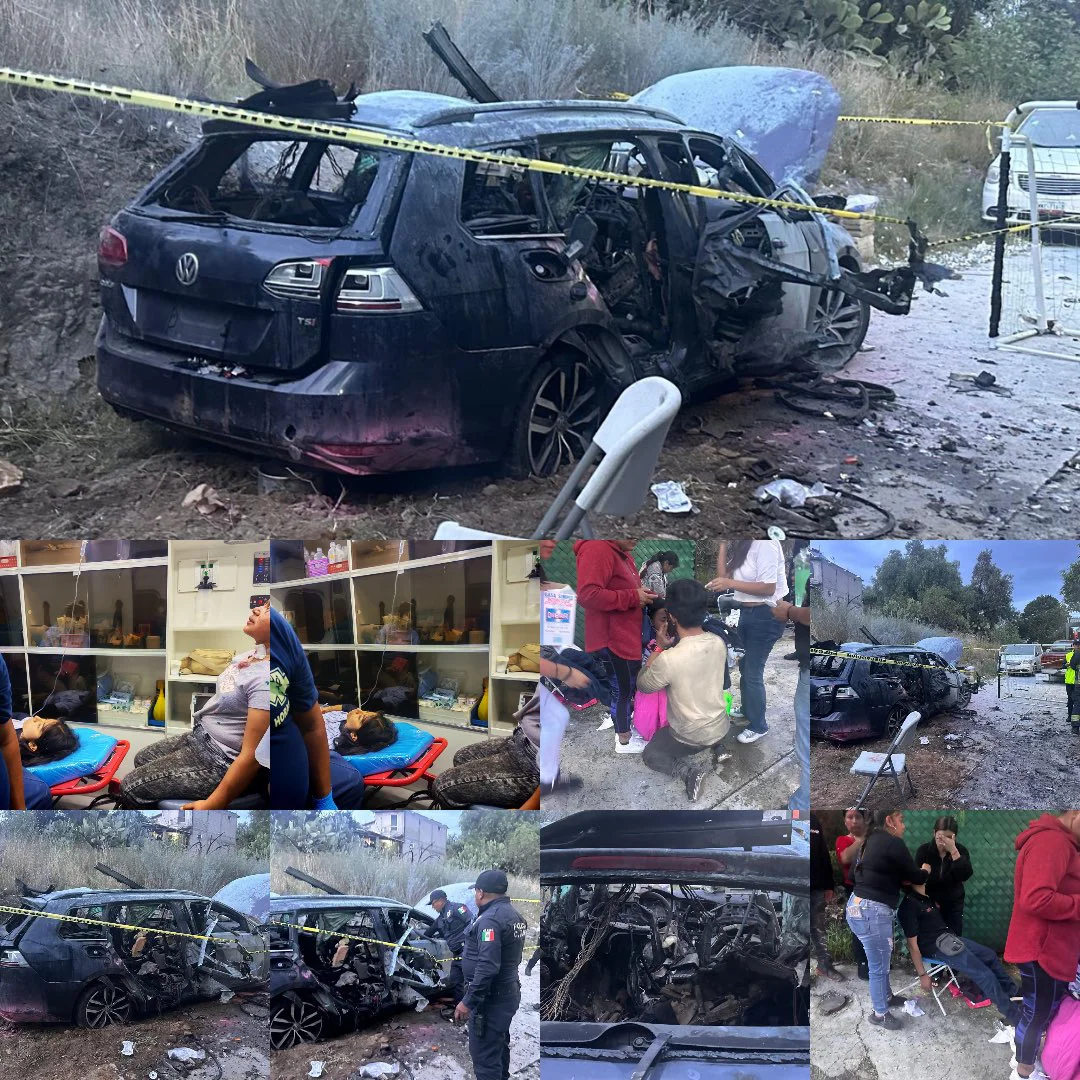 Pirotecnia explota durante peregrinación en Cuautitlán Izcalli; hay un muerto y 11 heridos