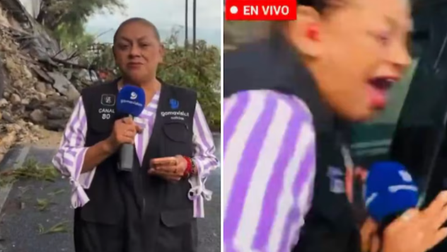 Camioneta atropella a reportera durante transmisión en vivo en Monterrey